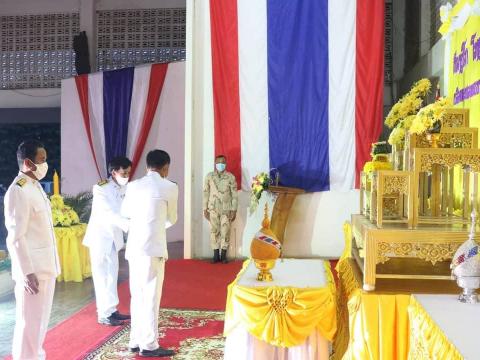 พิธีถวายเครื่องราชสักการะวางพานพุ่ม,พิธีจุดเทียนถวายพระพรชัยมงคล