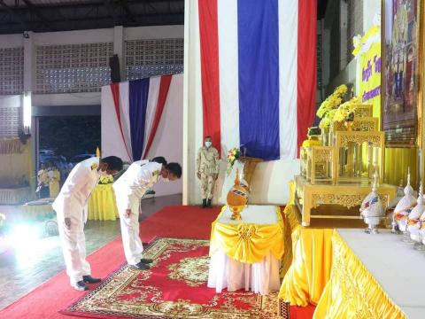 พิธีถวายเครื่องราชสักการะวางพานพุ่ม,พิธีจุดเทียนถวายพระพรชัยมงคล